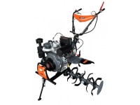 MOTOCULTOR TDK1100 EVOTOOLS PLUS MOTOR DIESEL KAMA PORNIRE ELECTRICA CU ROTI DE TRANSPORT