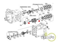 ORING AMBREIAJ TRANSMISIE Case IH