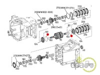 ORING AMBREIAJ TRANSMISIE Case IH