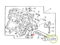 ORING BLOC MOTOR John Deere