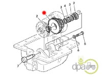 PINION CUPLARE PUNTE FATA John Deere