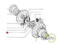 PINION DIFERENTIAL SPATE Fiat