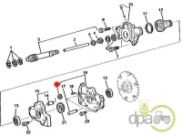 PINION POMPA ULEI TRANSMISIE John Deere