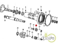 PINION SATELIT SPATE John Deere