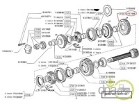 PINION VITEZA 2 Z44 Fiat