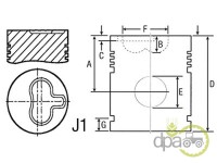 PISTON MOTOR Fiat