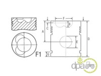 PISTON MOTOR John Deere