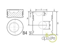 PISTON MOTOR John Deere