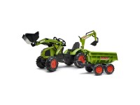 RETROEXCAVATOR CU INCARCATOR SI REMORCA CLAAS