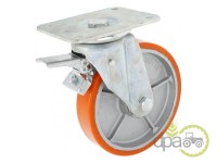 ROLA PIVOTANTA CU FRANA 250X50MM