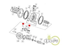 RULMENT PINION SATELIT SPATE john deere