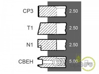 SEGMENTI MOTOR R1 Same