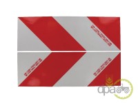 SET AUTOCOLANT DE AVERTIZARE 423X141MM Piese universale
