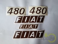 SET EMBLEME  Fiat