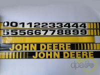 SET EMBLEME John Deere