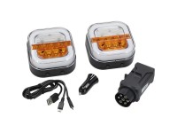 SET LAMPI MAGNET LED WIFI 12/24V Piese universale
