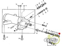 SIGURANTA SUPAPA CILINDRU HIDRAULIC John Deere