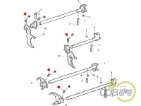 SURUB FURCA SELECTOR john deere