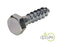 SURUB LEMN CAP HEXGONAL M8X80