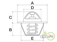 TERMOSTAT Massey Ferguson