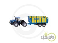 TRACTOR CU REMORCA JUCARIE NEW HOLLAND