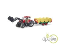 TRACTOR JUCARIE CASE IH OPTUM 300CVX CU INCARCATOR SI REMORCA Piese universale