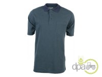 TRICOU POLO VERDE/ALBASTRU XL