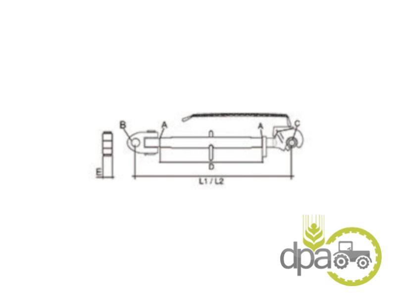 Tirant central John Deere G930920050010