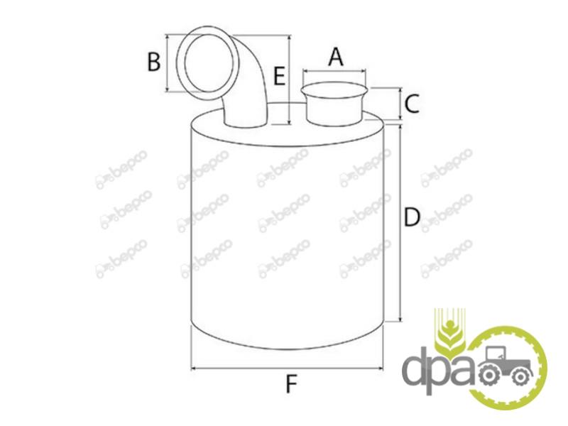 Toba esapament john deere AL116061