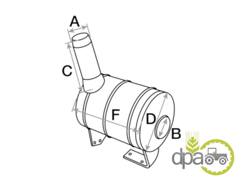 Toba esapament john deere AL32652