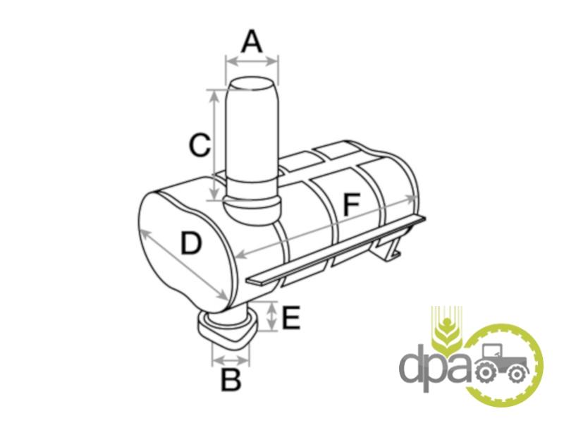 Toba esapament John Deere AL37167N